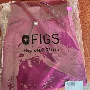 Figs Scrubs Dark Magenta